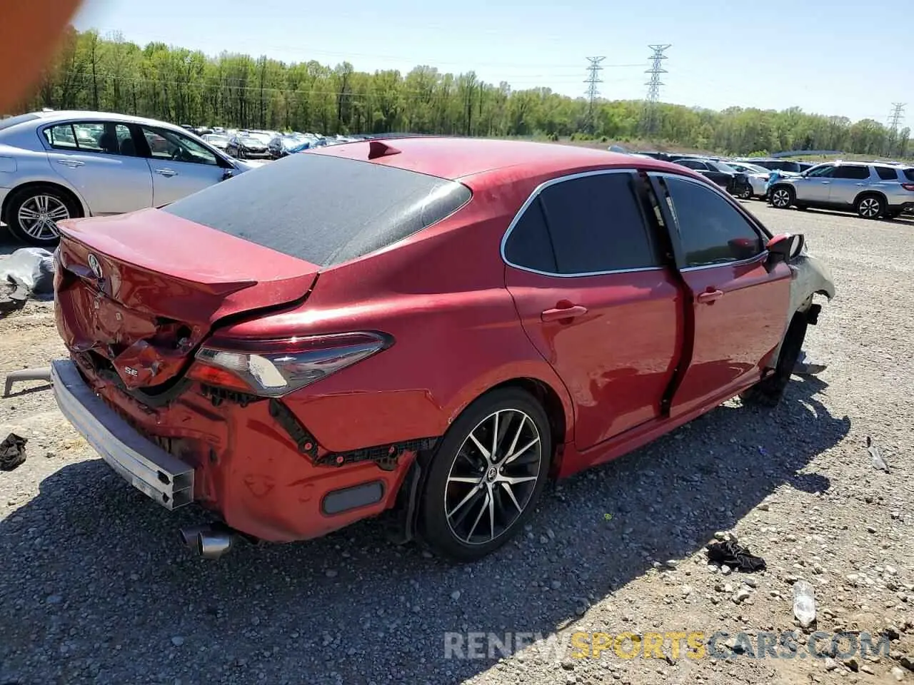 3 fotografías del automóvil dañado 4T1G11AKXMU416276 TOYOTA CAMRY 2021