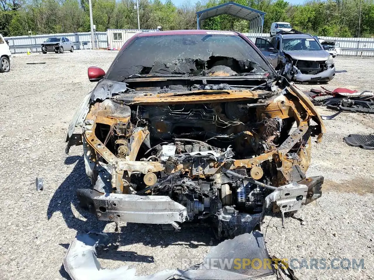 5 fotografías del automóvil dañado 4T1G11AKXMU416276 TOYOTA CAMRY 2021