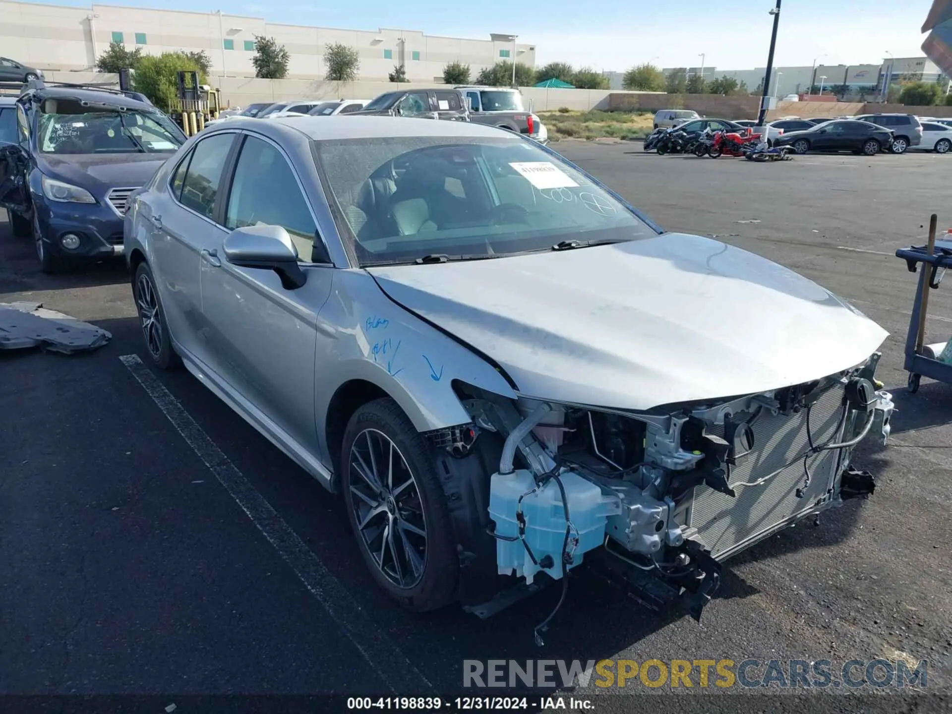 1 fotografías del automóvil dañado 4T1G11AKXMU425270 TOYOTA CAMRY 2021