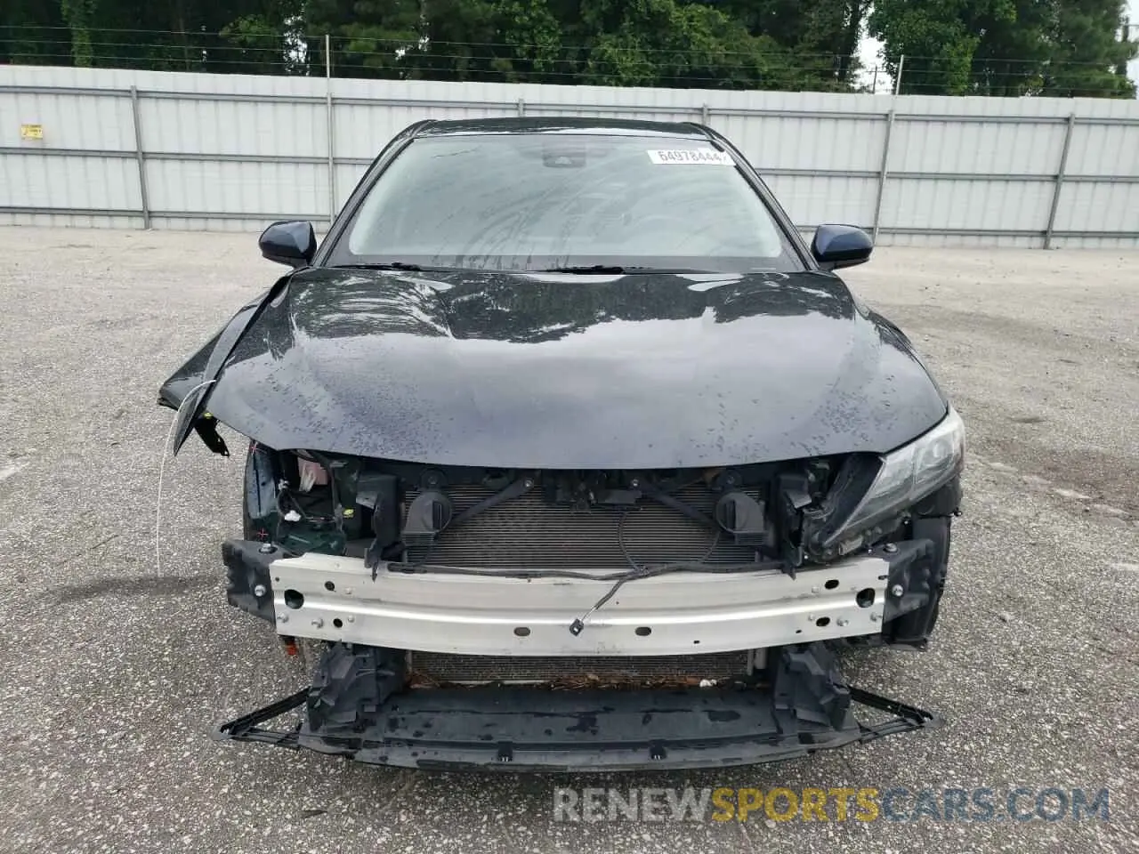 5 fotografías del automóvil dañado 4T1G11AKXMU434731 TOYOTA CAMRY 2021