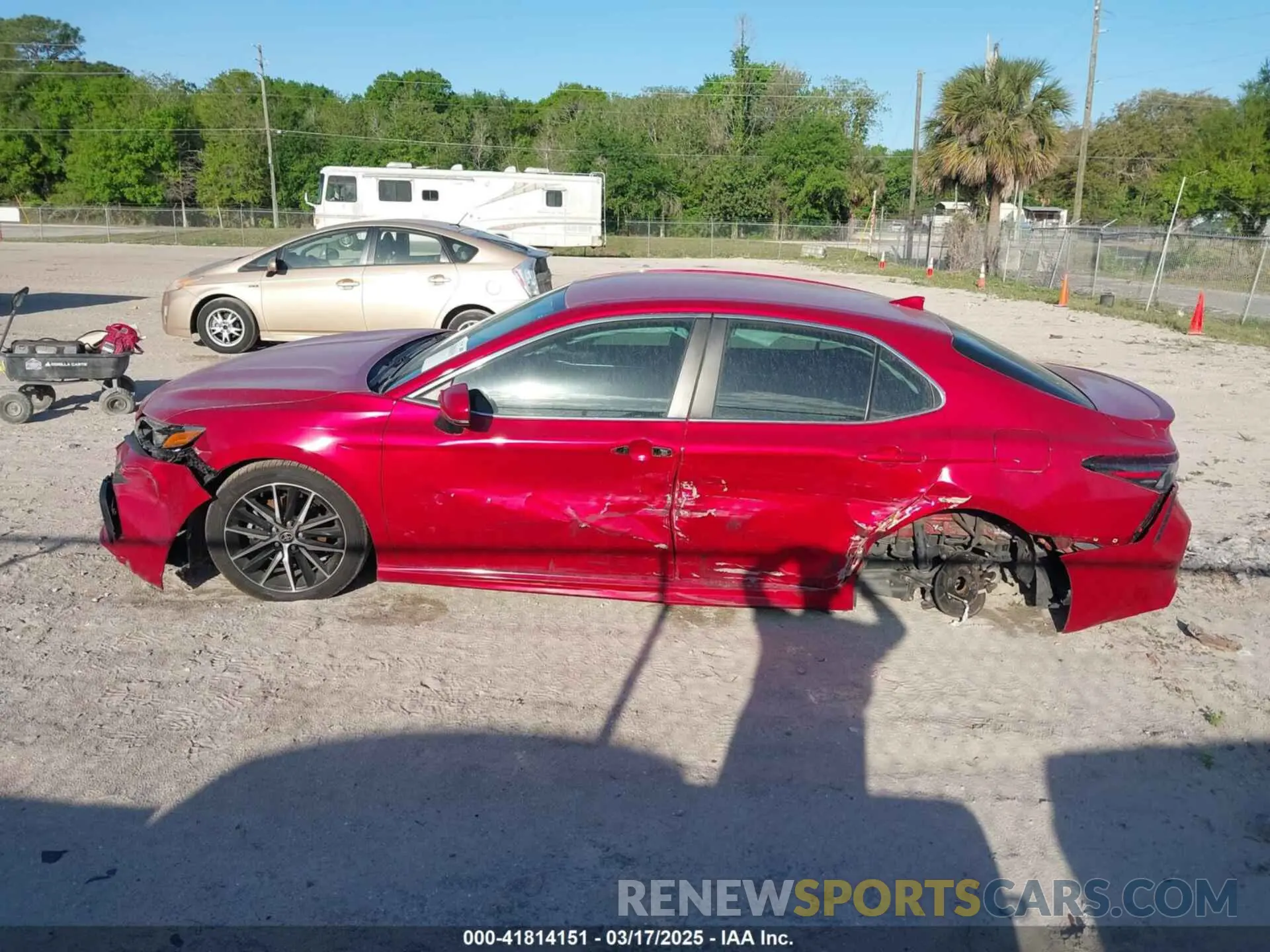 14 fotografías del automóvil dañado 4T1G11AKXMU443669 TOYOTA CAMRY 2021