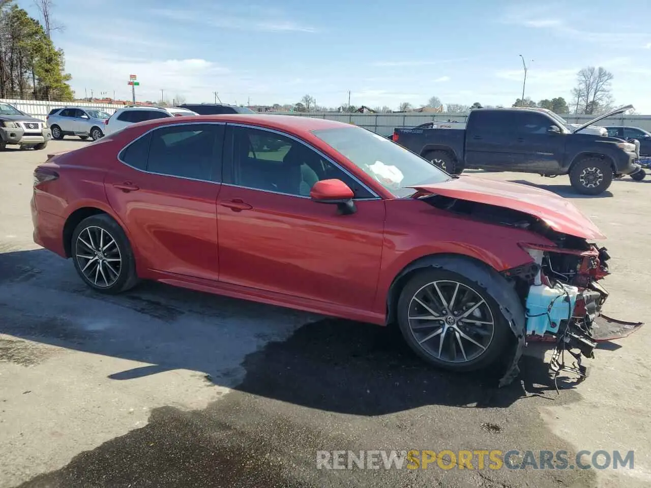 4 fotografías del automóvil dañado 4T1G11AKXMU446328 TOYOTA CAMRY 2021