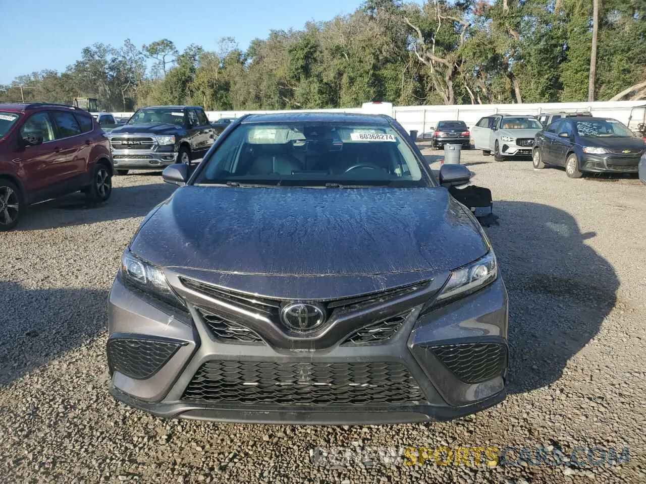 5 fotografías del automóvil dañado 4T1G11AKXMU459709 TOYOTA CAMRY 2021