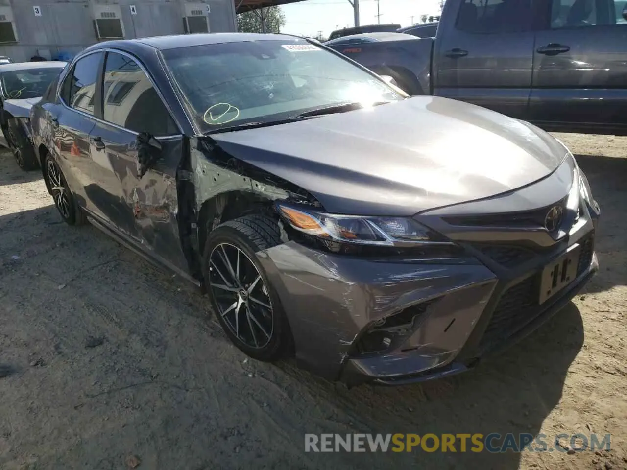 1 fotografías del automóvil dañado 4T1G11AKXMU463209 TOYOTA CAMRY 2021