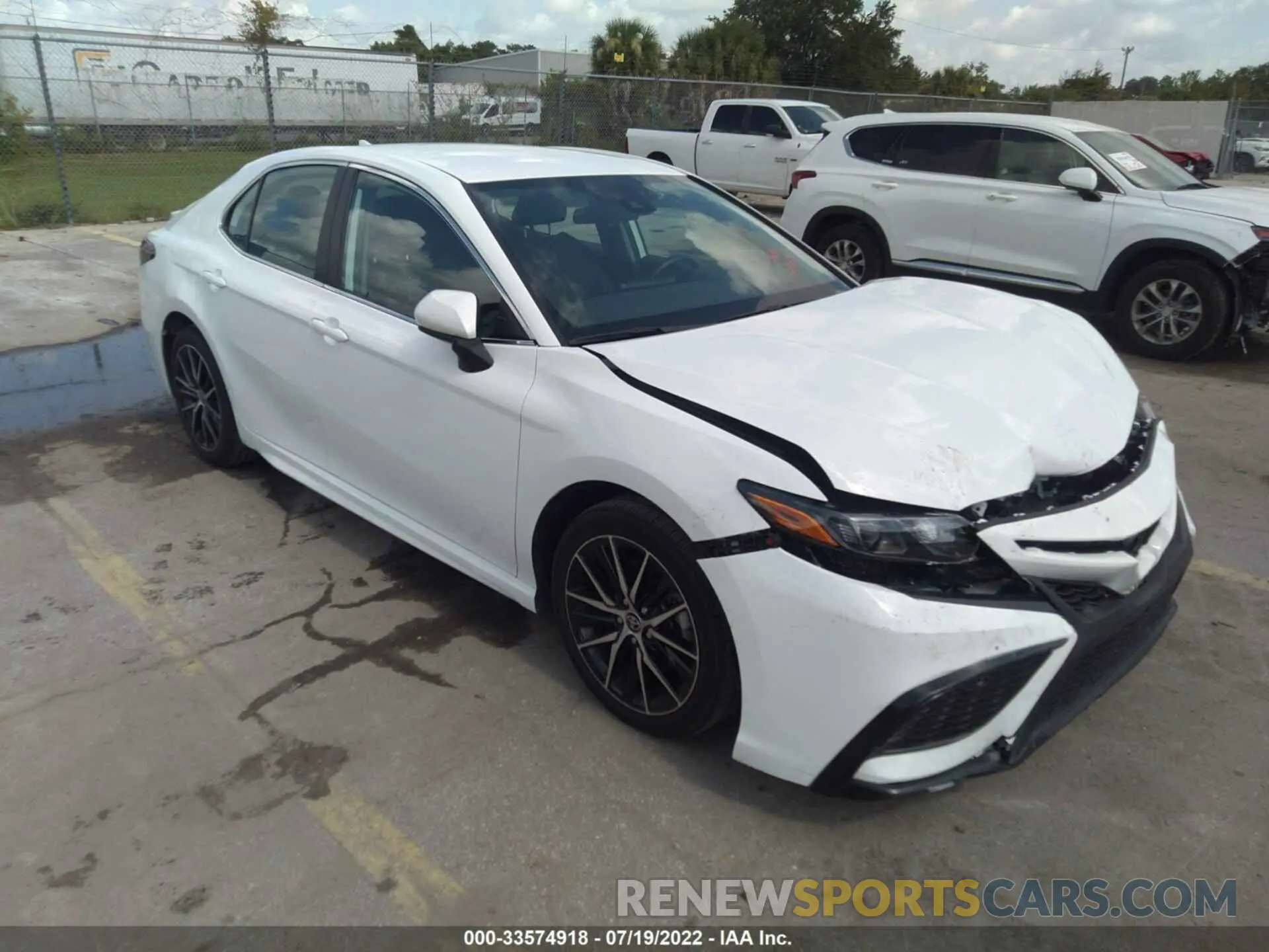 1 fotografías del automóvil dañado 4T1G11AKXMU466773 TOYOTA CAMRY 2021