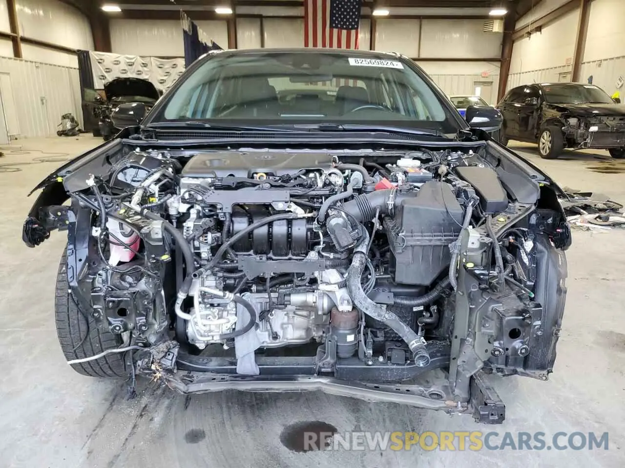 5 fotografías del automóvil dañado 4T1G11AKXMU553248 TOYOTA CAMRY 2021