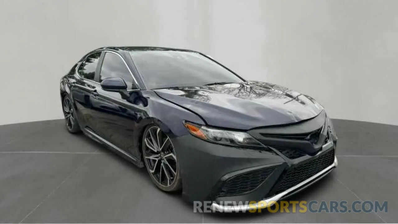 1 fotografías del automóvil dañado 4T1G11AKXMU581017 TOYOTA CAMRY 2021