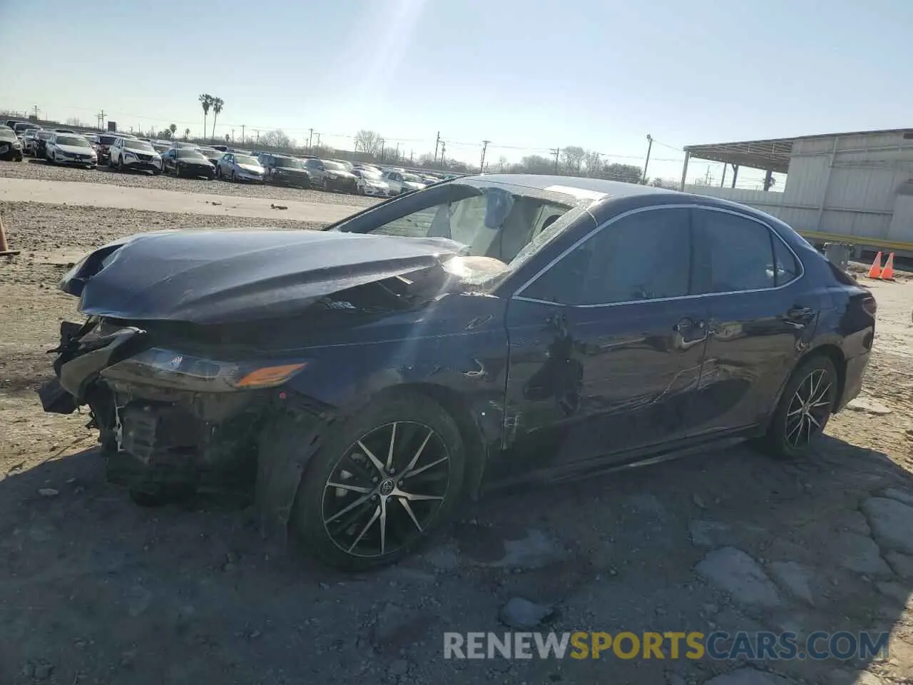 1 fotografías del automóvil dañado 4T1G11AKXMU591305 TOYOTA CAMRY 2021