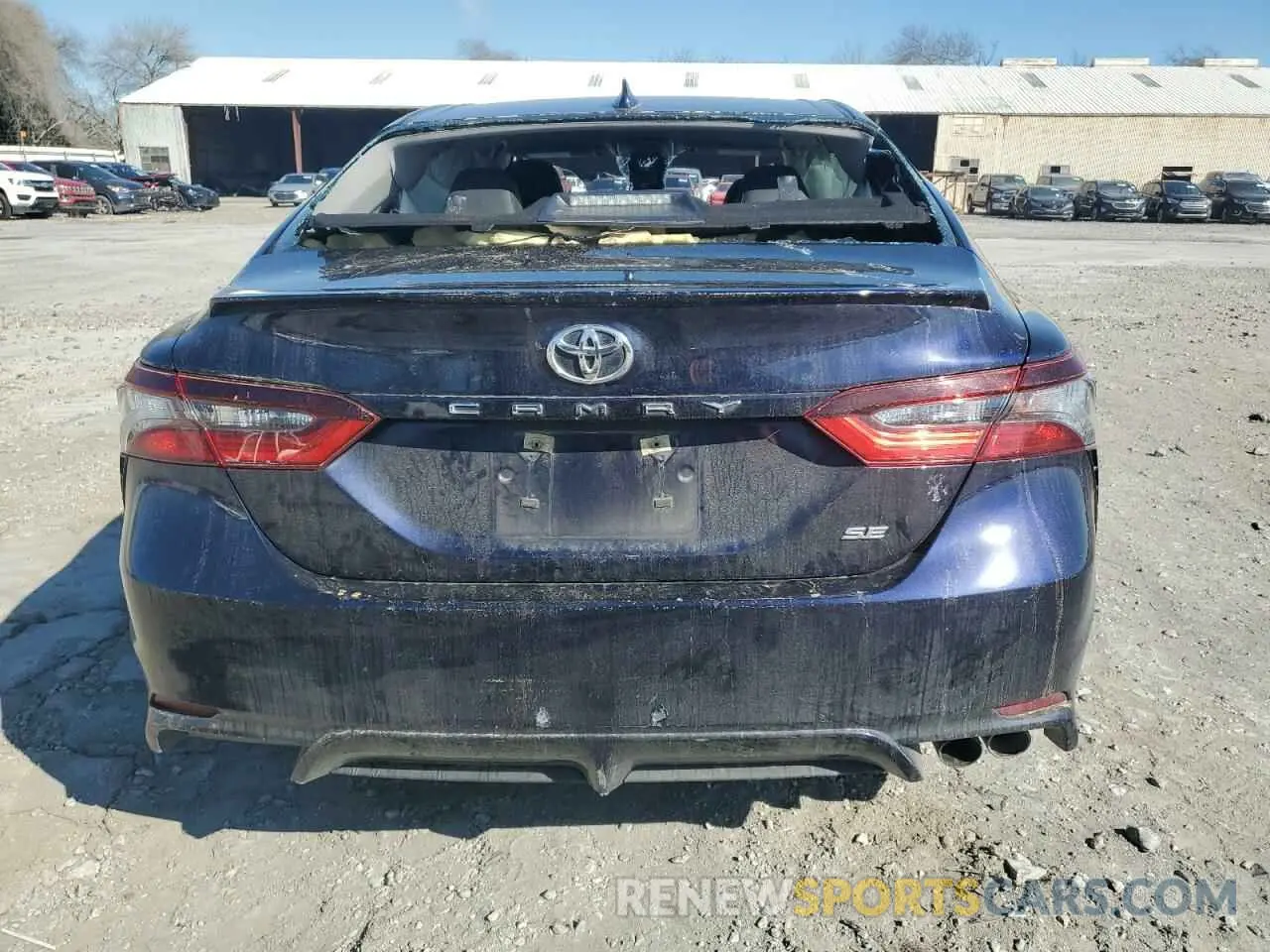 6 fotografías del automóvil dañado 4T1G11AKXMU591305 TOYOTA CAMRY 2021
