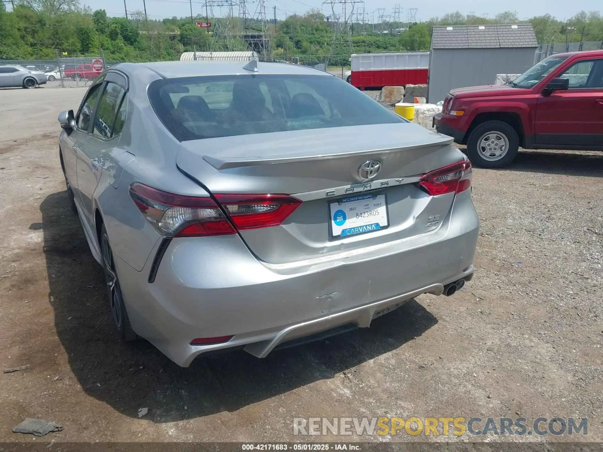 6 fotografías del automóvil dañado 4T1G11BK0MU023532 TOYOTA CAMRY 2021