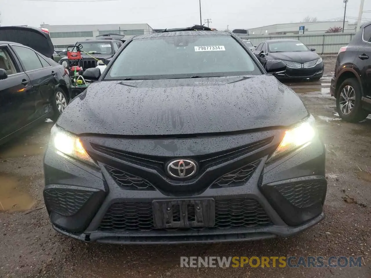 5 fotografías del automóvil dañado 4T1G11BK0MU027032 TOYOTA CAMRY 2021