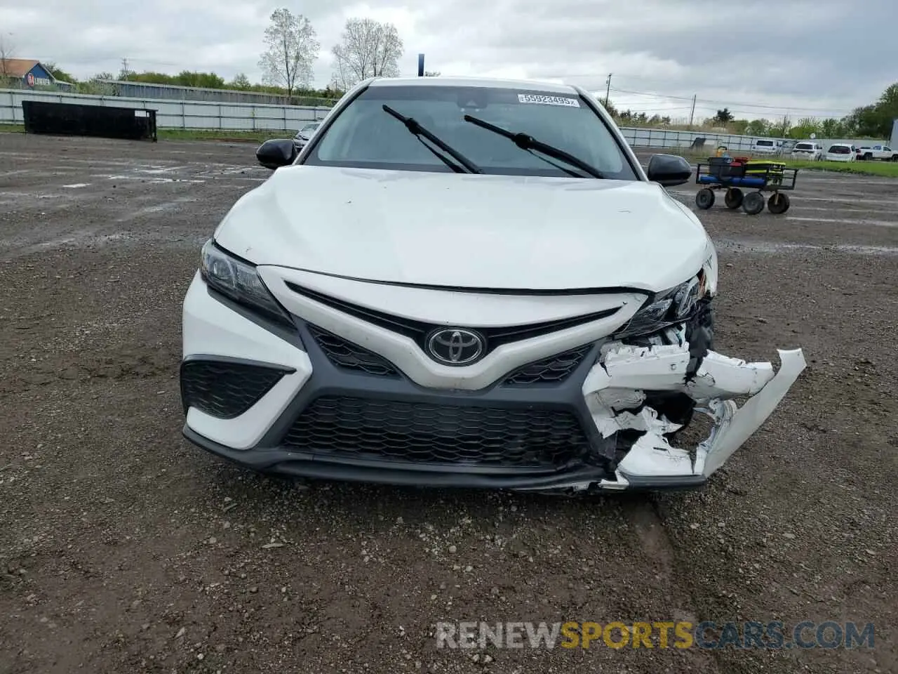 5 fotografías del automóvil dañado 4T1G11BK0MU027936 TOYOTA CAMRY 2021