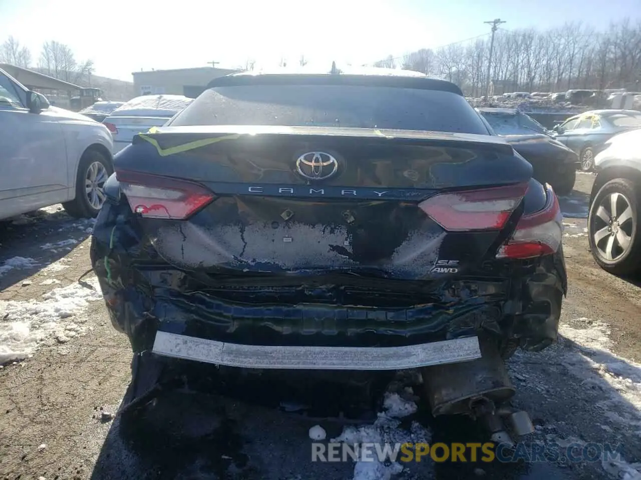 6 fotografías del automóvil dañado 4T1G11BK3MU036209 TOYOTA CAMRY 2021