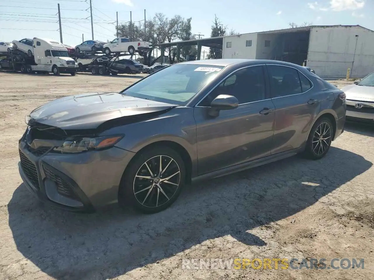 1 fotografías del automóvil dañado 4T1G11BK4MU027860 TOYOTA CAMRY 2021