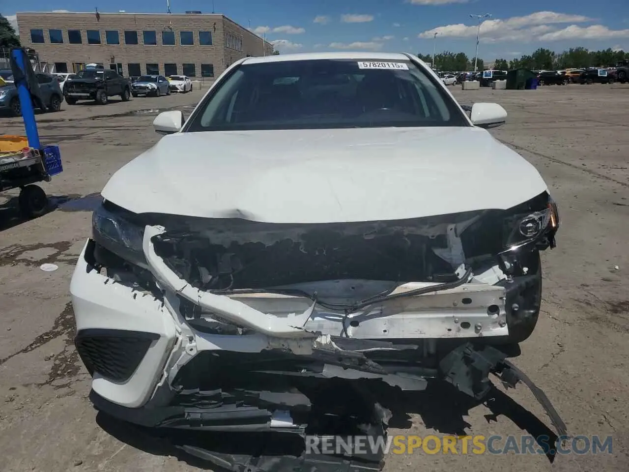 5 fotografías del automóvil dañado 4T1G11BK7MU029781 TOYOTA CAMRY 2021