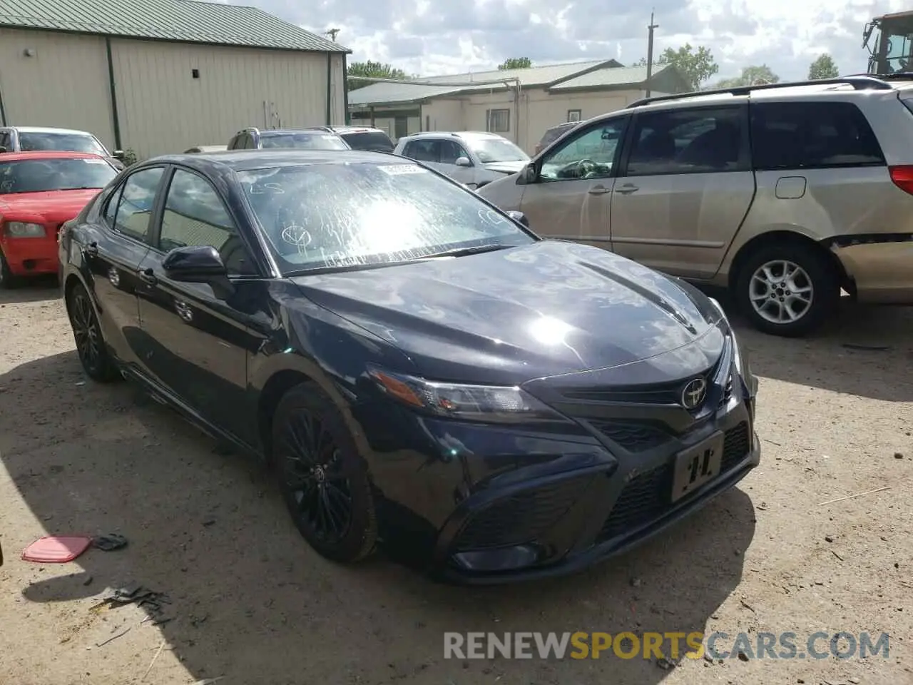 1 fotografías del automóvil dañado 4T1G11BK7MU041543 TOYOTA CAMRY 2021