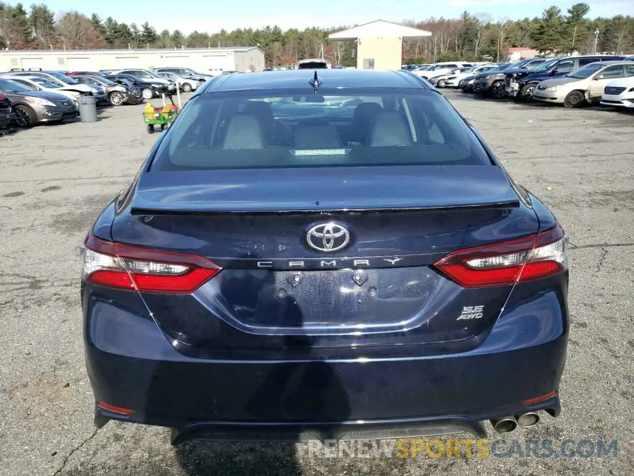 6 fotografías del automóvil dañado 4T1G11BK7MU044412 TOYOTA CAMRY 2021