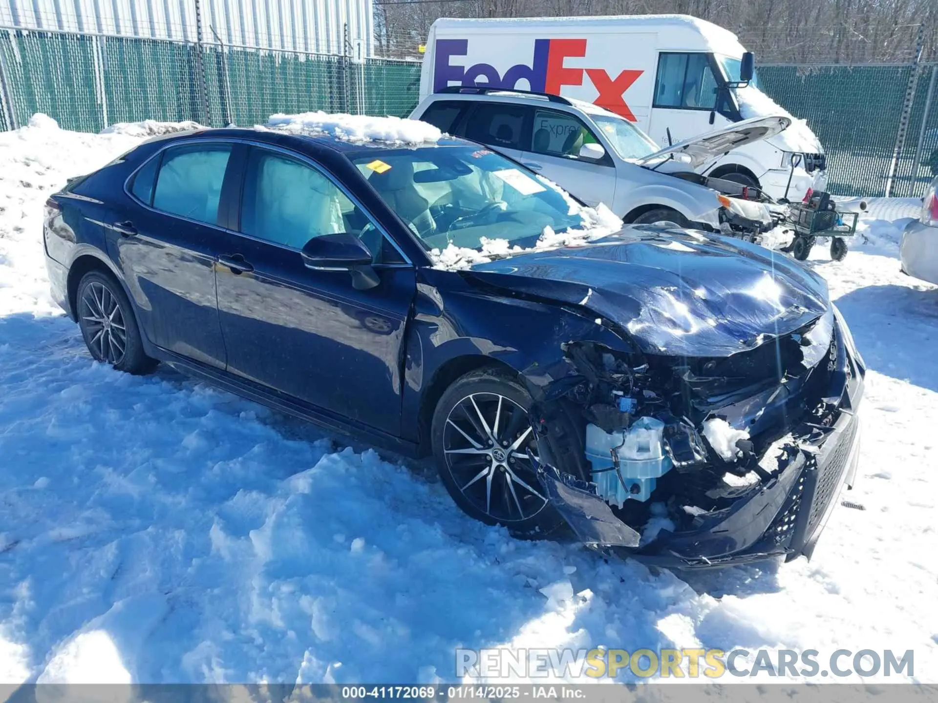 1 fotografías del automóvil dañado 4T1G11BK8MU020037 TOYOTA CAMRY 2021