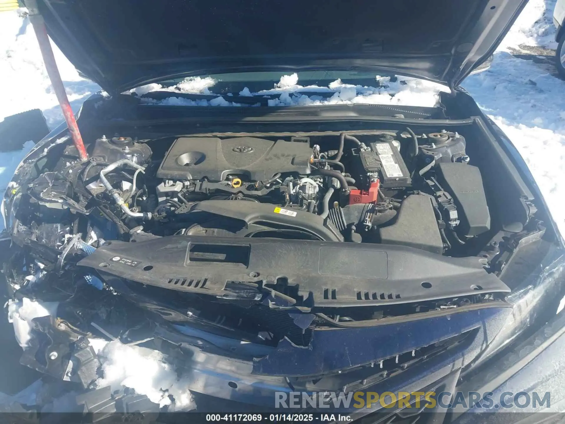 10 fotografías del automóvil dañado 4T1G11BK8MU020037 TOYOTA CAMRY 2021