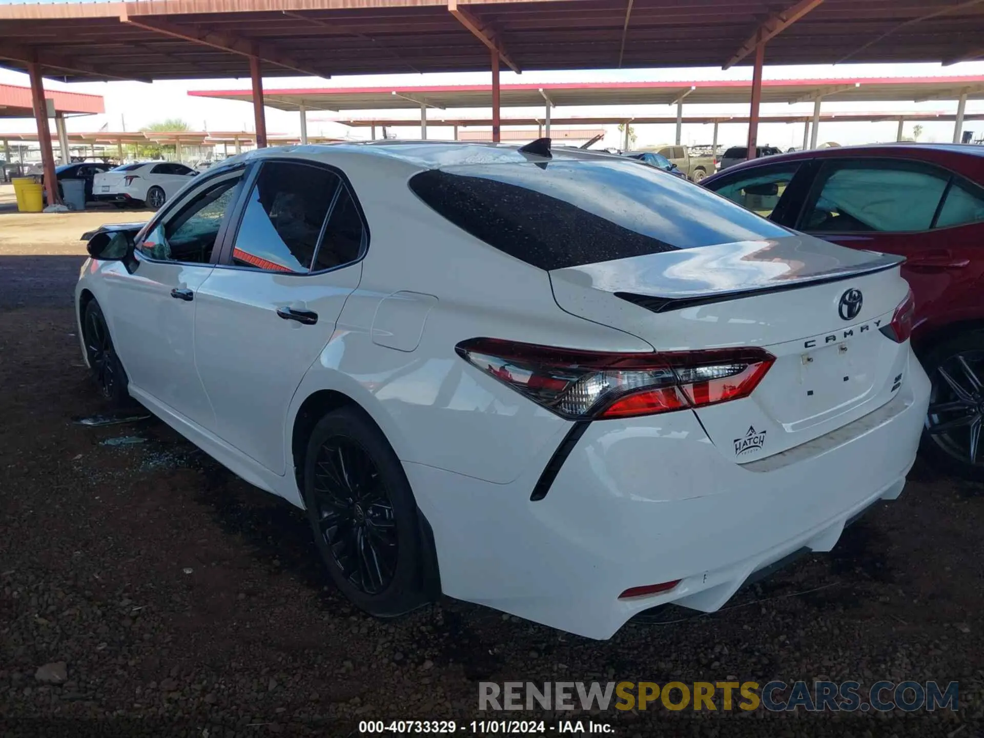 3 fotografías del automóvil dañado 4T1G11BK8MU020443 TOYOTA CAMRY 2021