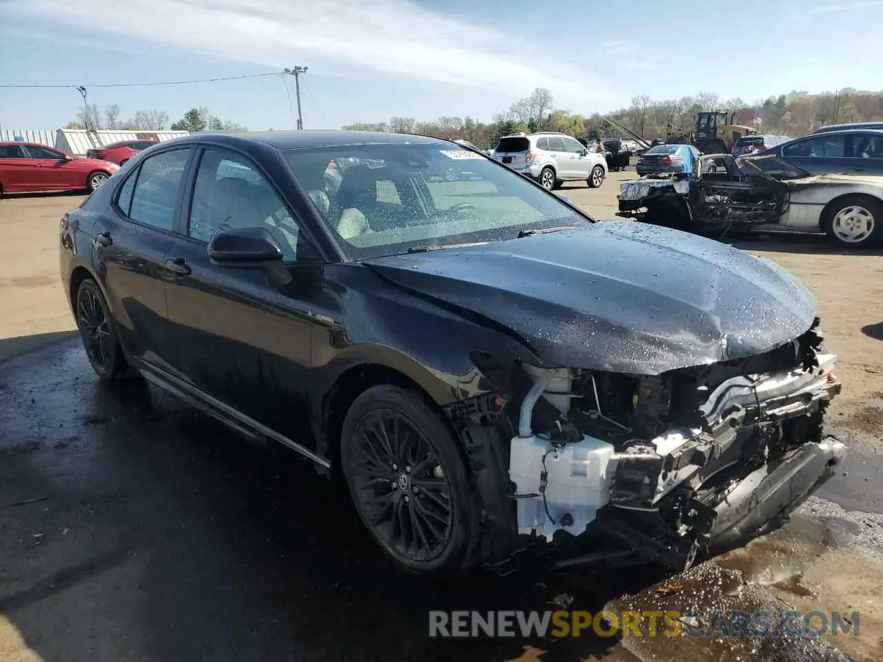 4 fotografías del automóvil dañado 4T1G11BK8MU031586 TOYOTA CAMRY 2021