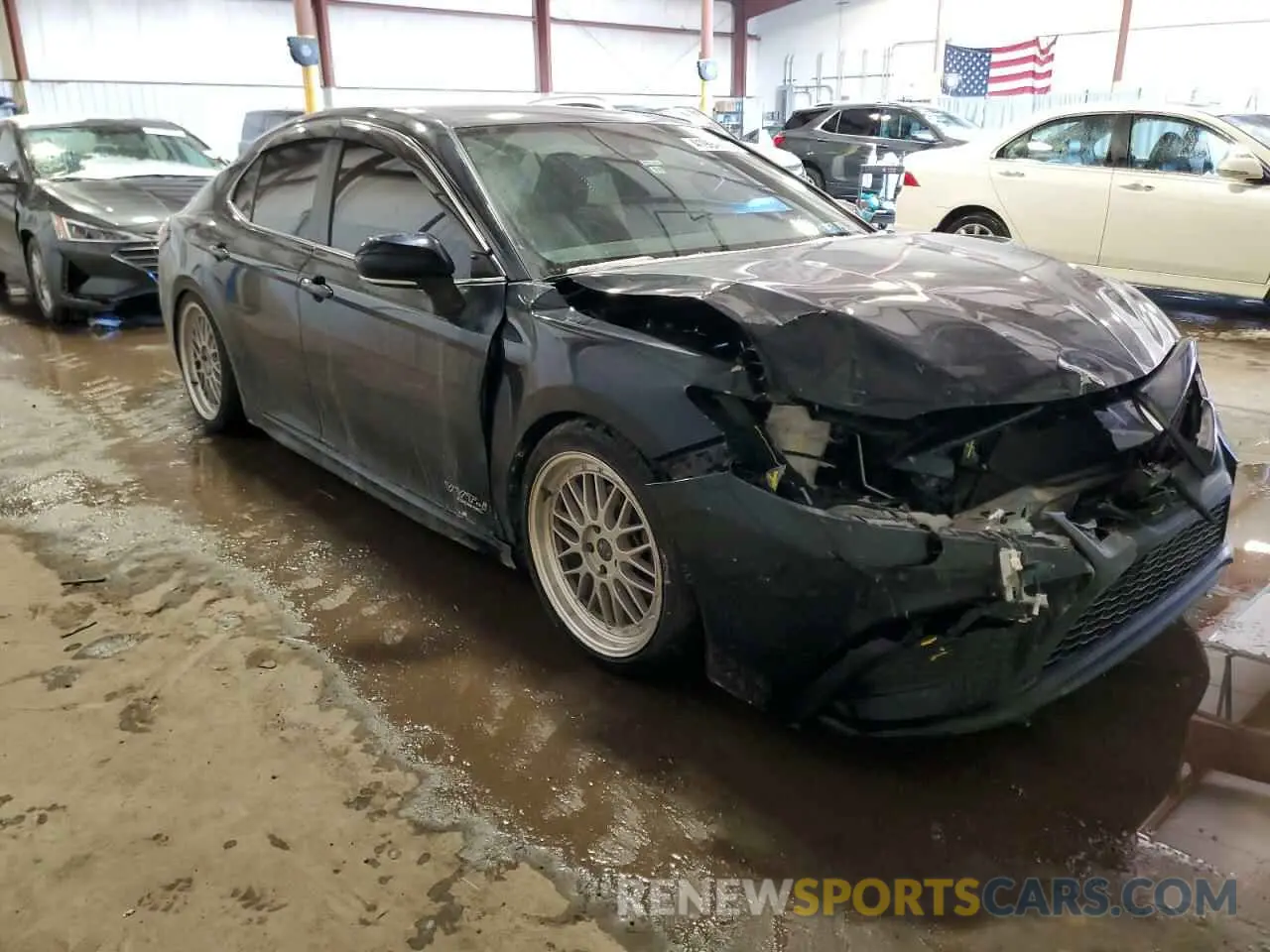 4 fotografías del automóvil dañado 4T1G11BK8MU032706 TOYOTA CAMRY 2021