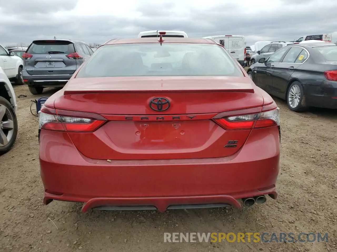 6 fotografías del automóvil dañado 4T1G11BK9MU040099 TOYOTA CAMRY 2021