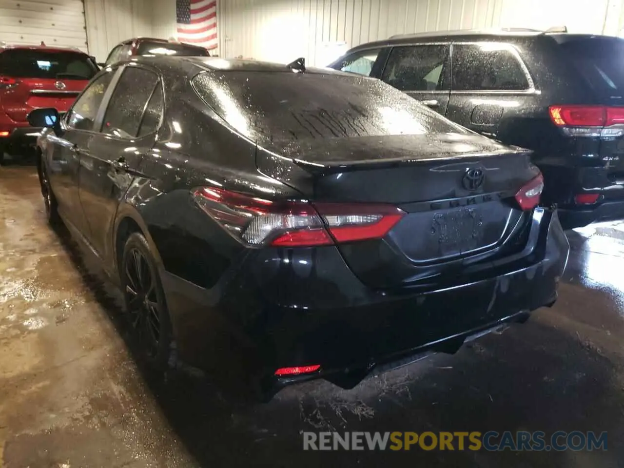 3 fotografías del automóvil dañado 4T1G11BKXMU028219 TOYOTA CAMRY 2021