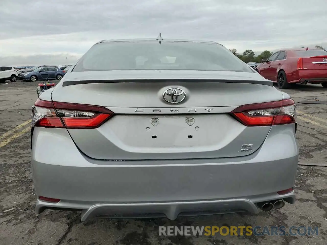 6 fotografías del automóvil dañado 4T1G11BKXMU034487 TOYOTA CAMRY 2021