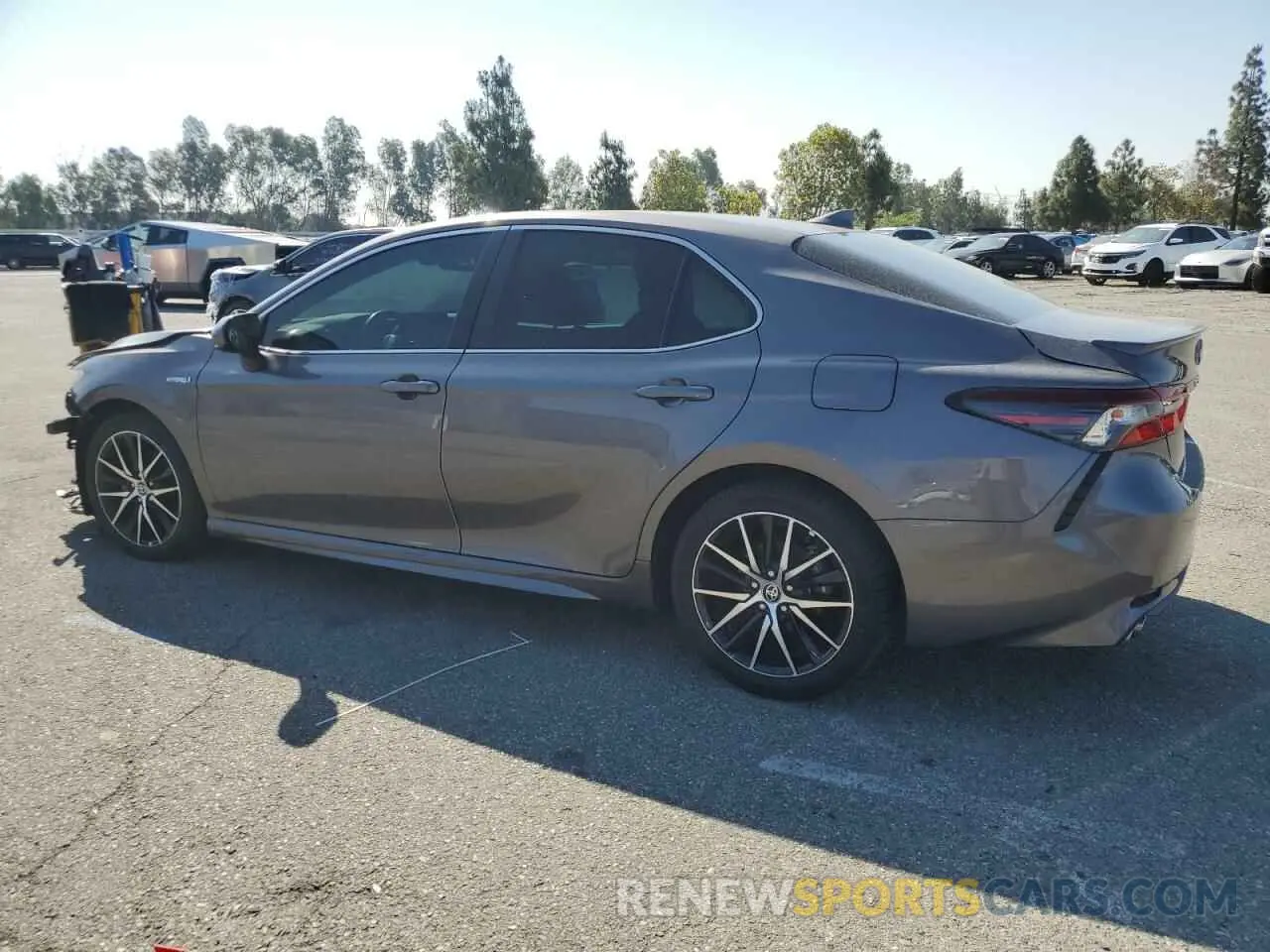 2 fotografías del automóvil dañado 4T1G31AK0MU564785 TOYOTA CAMRY 2021