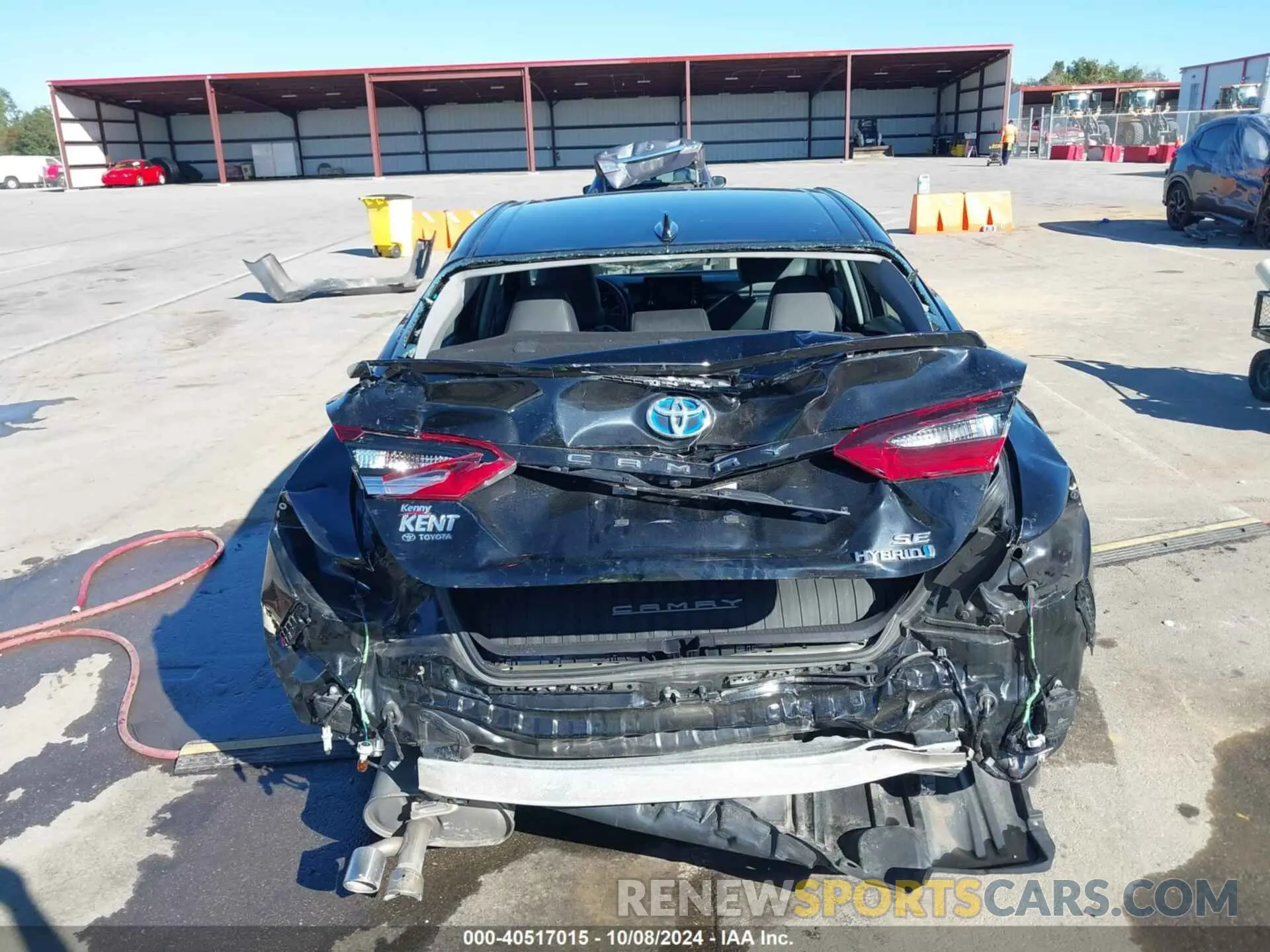 6 fotografías del automóvil dañado 4T1G31AK1MU554251 TOYOTA CAMRY 2021