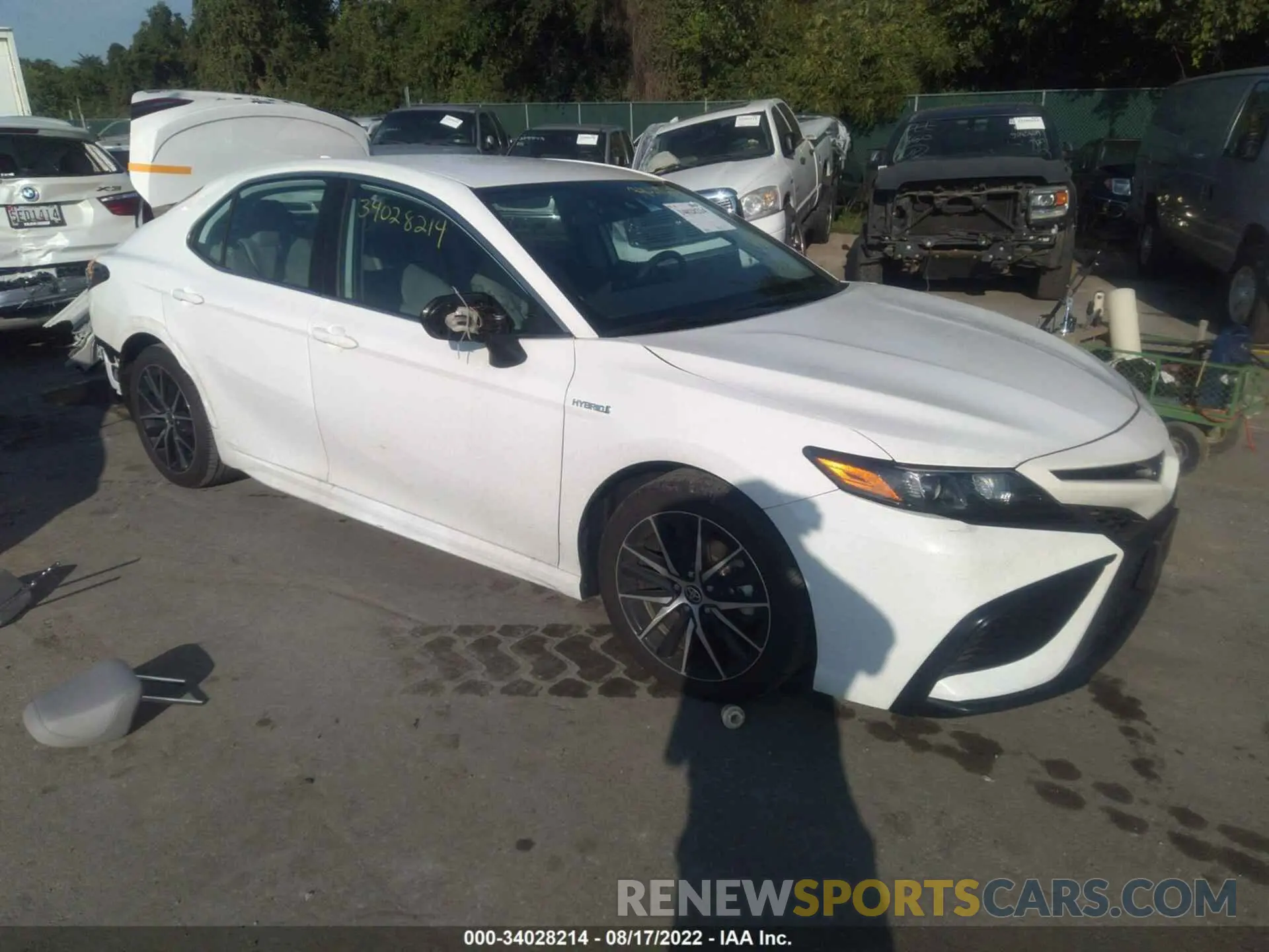 1 fotografías del automóvil dañado 4T1G31AK1MU564391 TOYOTA CAMRY 2021
