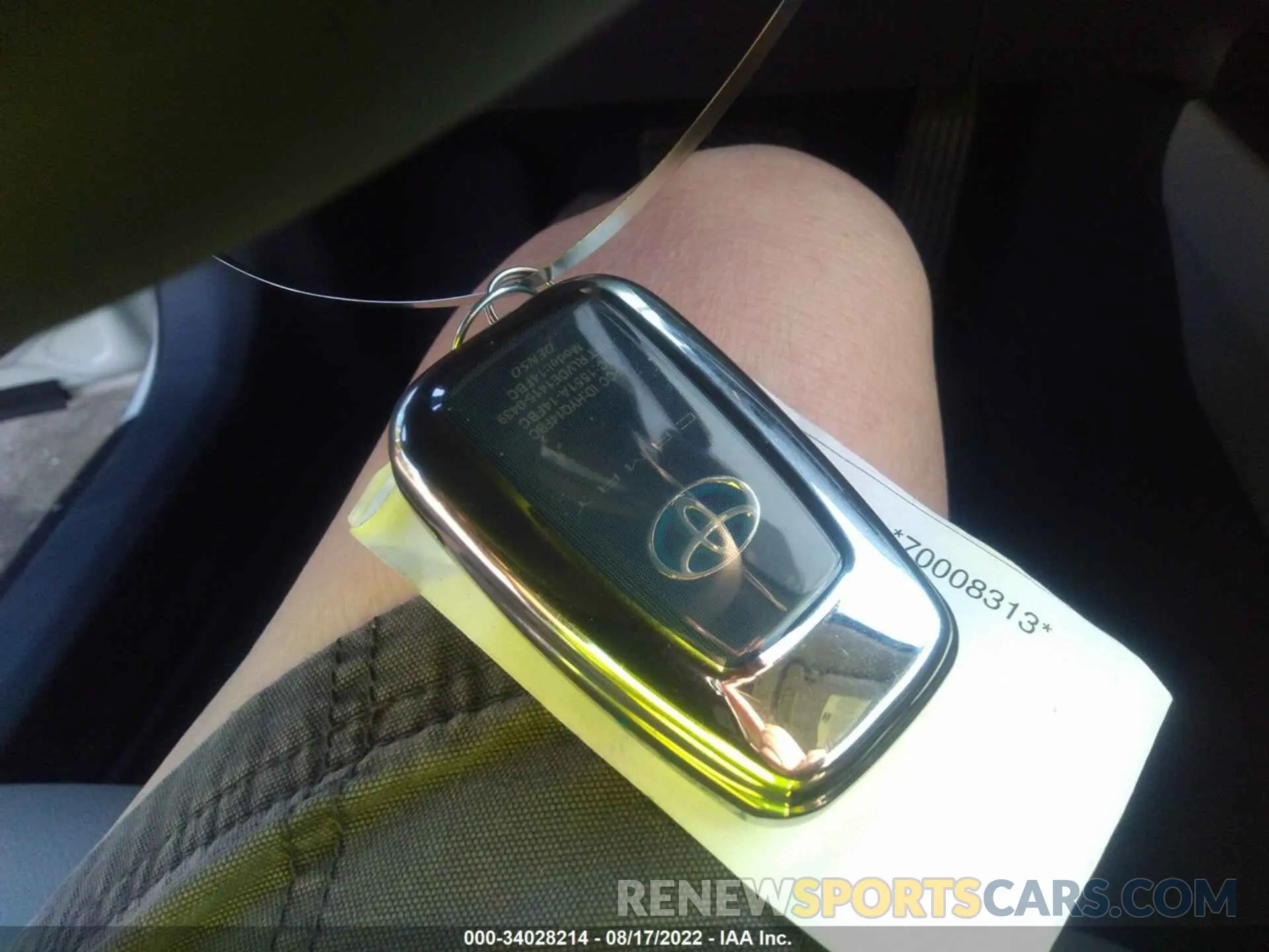 11 fotografías del automóvil dañado 4T1G31AK1MU564391 TOYOTA CAMRY 2021