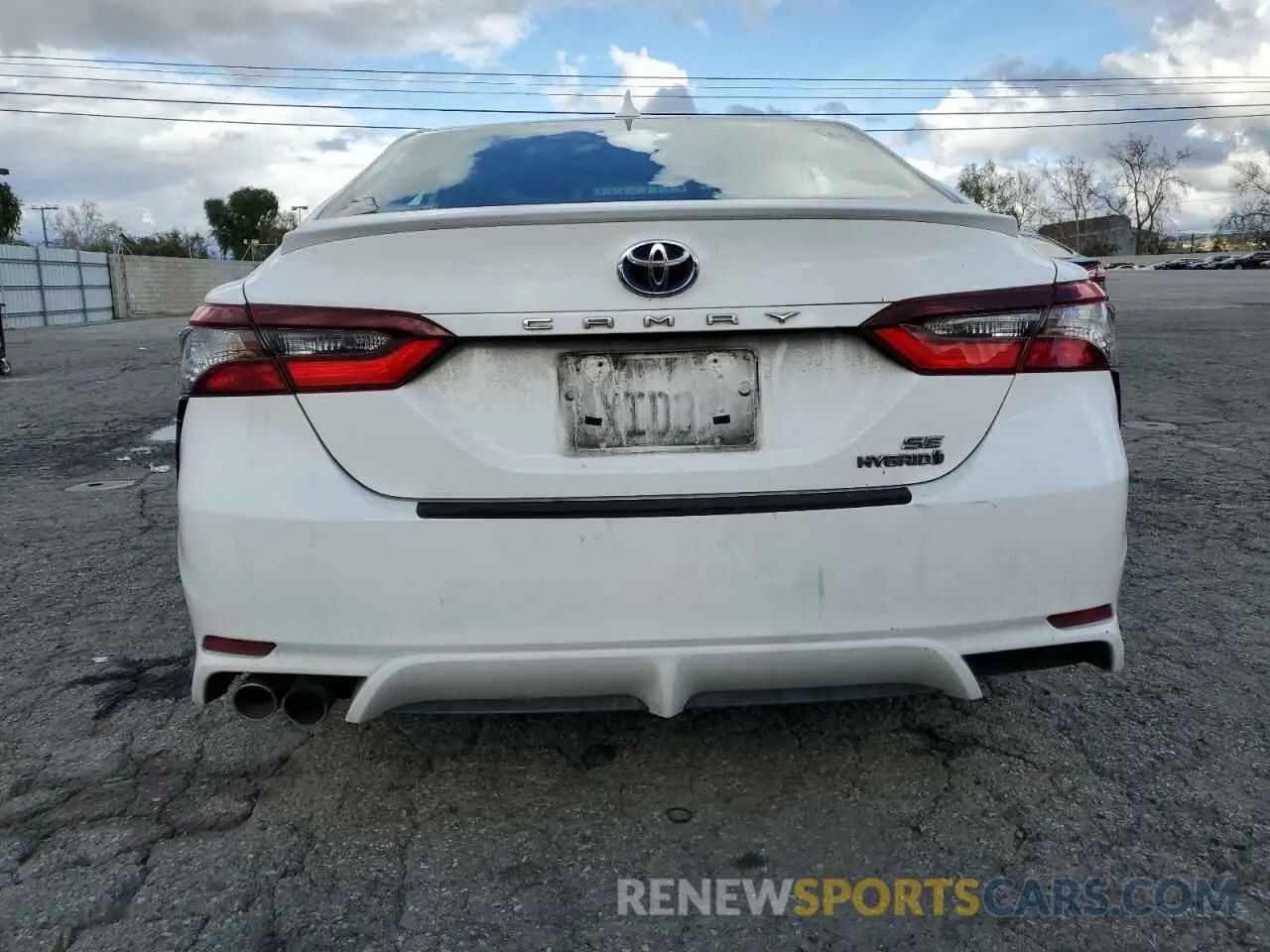 6 fotografías del automóvil dañado 4T1G31AK1MU564424 TOYOTA CAMRY 2021