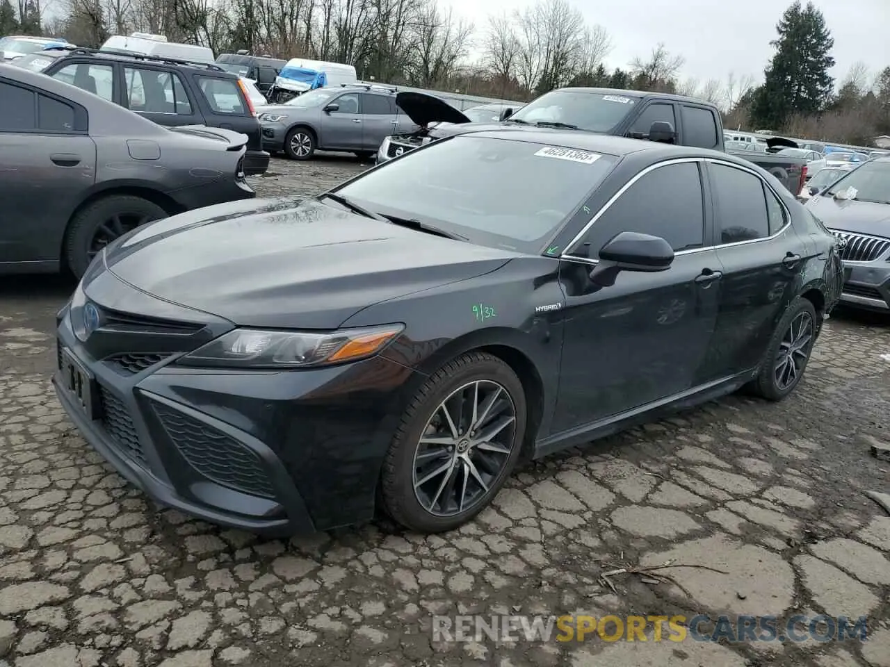 1 fotografías del automóvil dañado 4T1G31AK1MU566982 TOYOTA CAMRY 2021