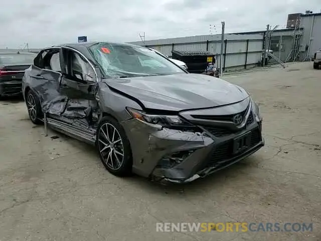 13 fotografías del automóvil dañado 4T1G31AK2MU555974 TOYOTA CAMRY 2021