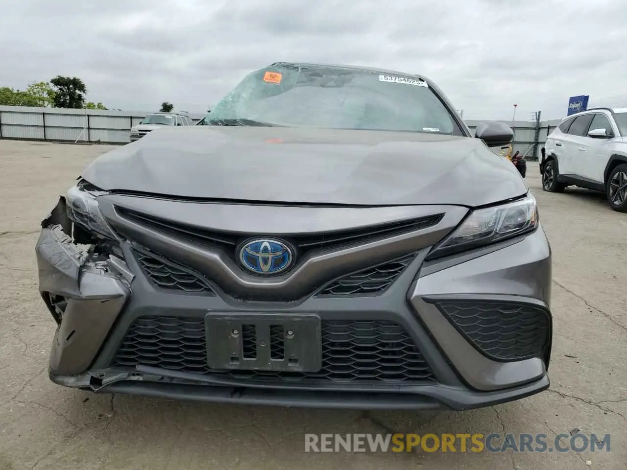 5 fotografías del automóvil dañado 4T1G31AK2MU555974 TOYOTA CAMRY 2021