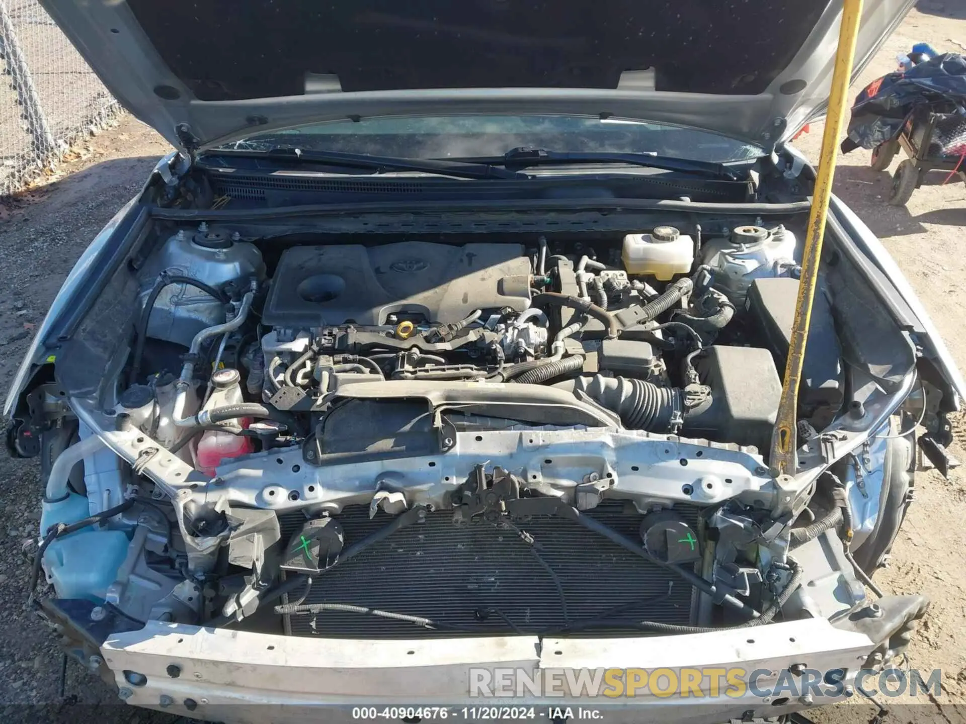 10 fotografías del automóvil dañado 4T1G31AK3MU559645 TOYOTA CAMRY 2021