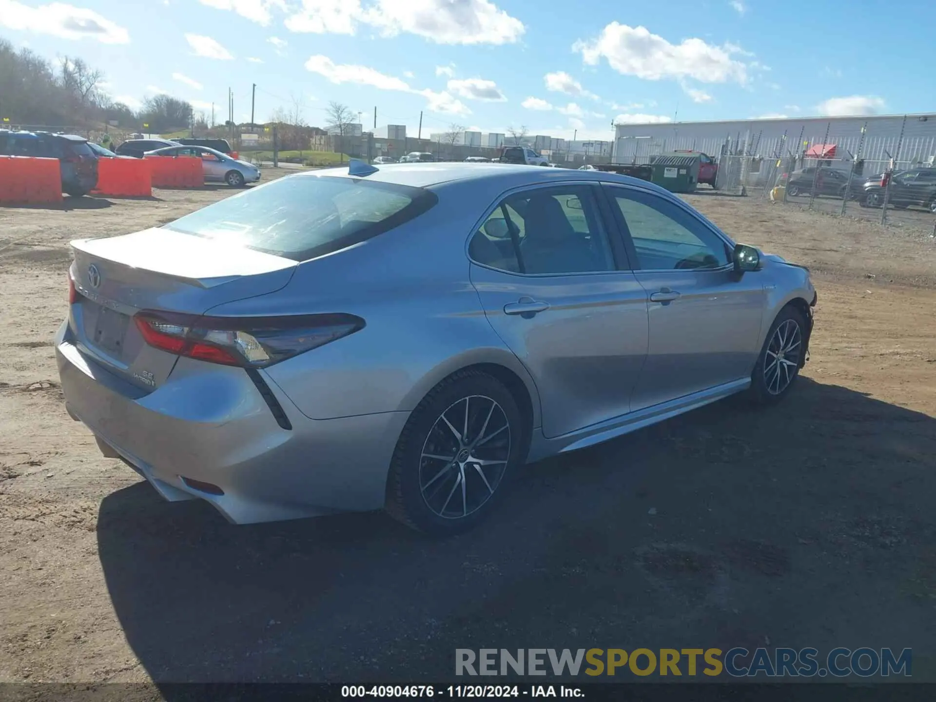 4 fotografías del automóvil dañado 4T1G31AK3MU559645 TOYOTA CAMRY 2021
