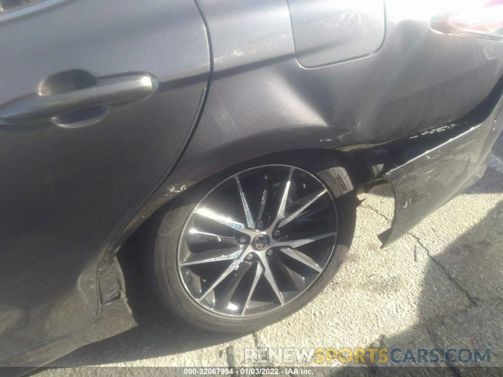 6 fotografías del automóvil dañado 4T1G31AK4MU027949 TOYOTA CAMRY 2021