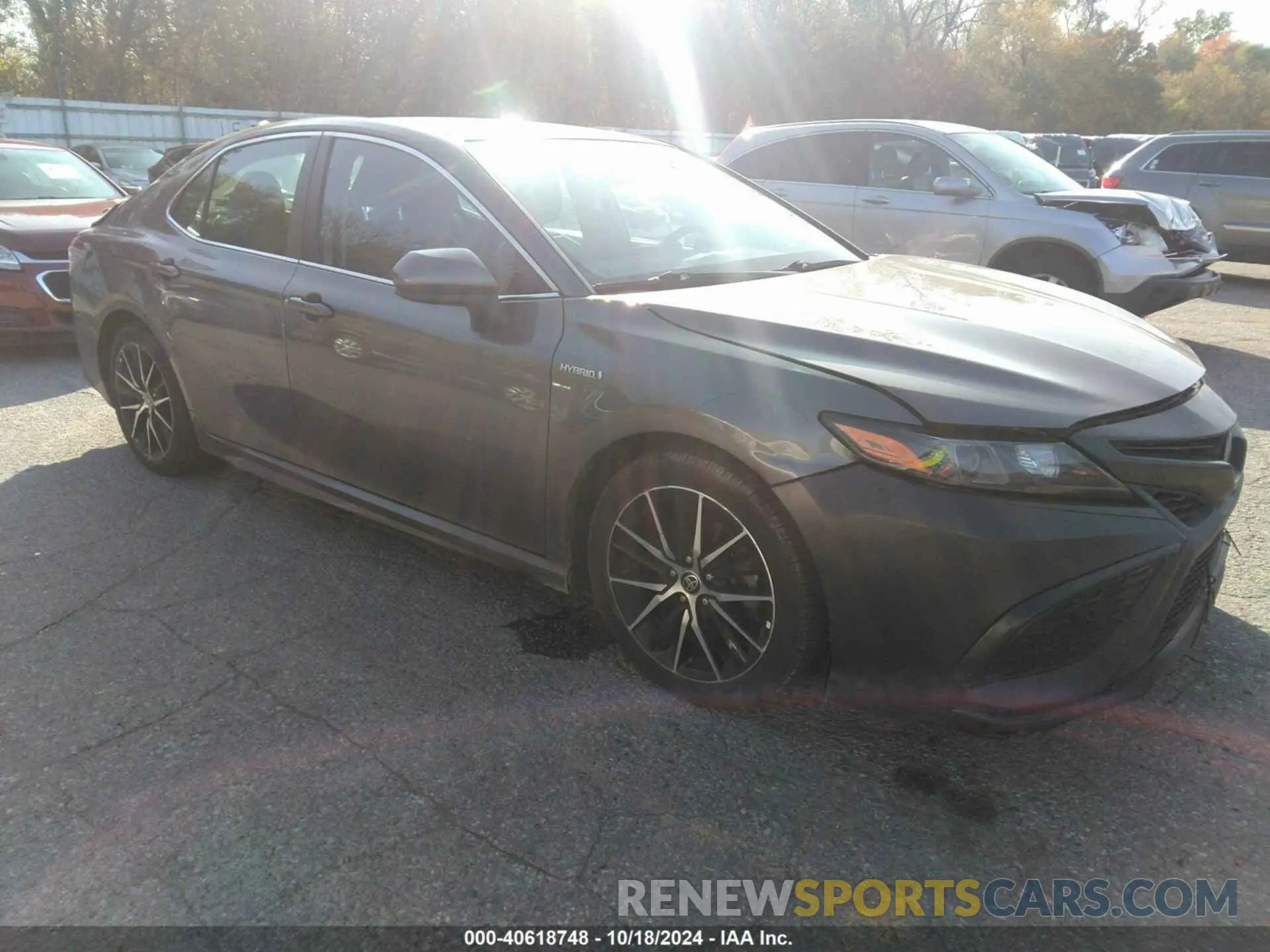 1 fotografías del automóvil dañado 4T1G31AK4MU555653 TOYOTA CAMRY 2021