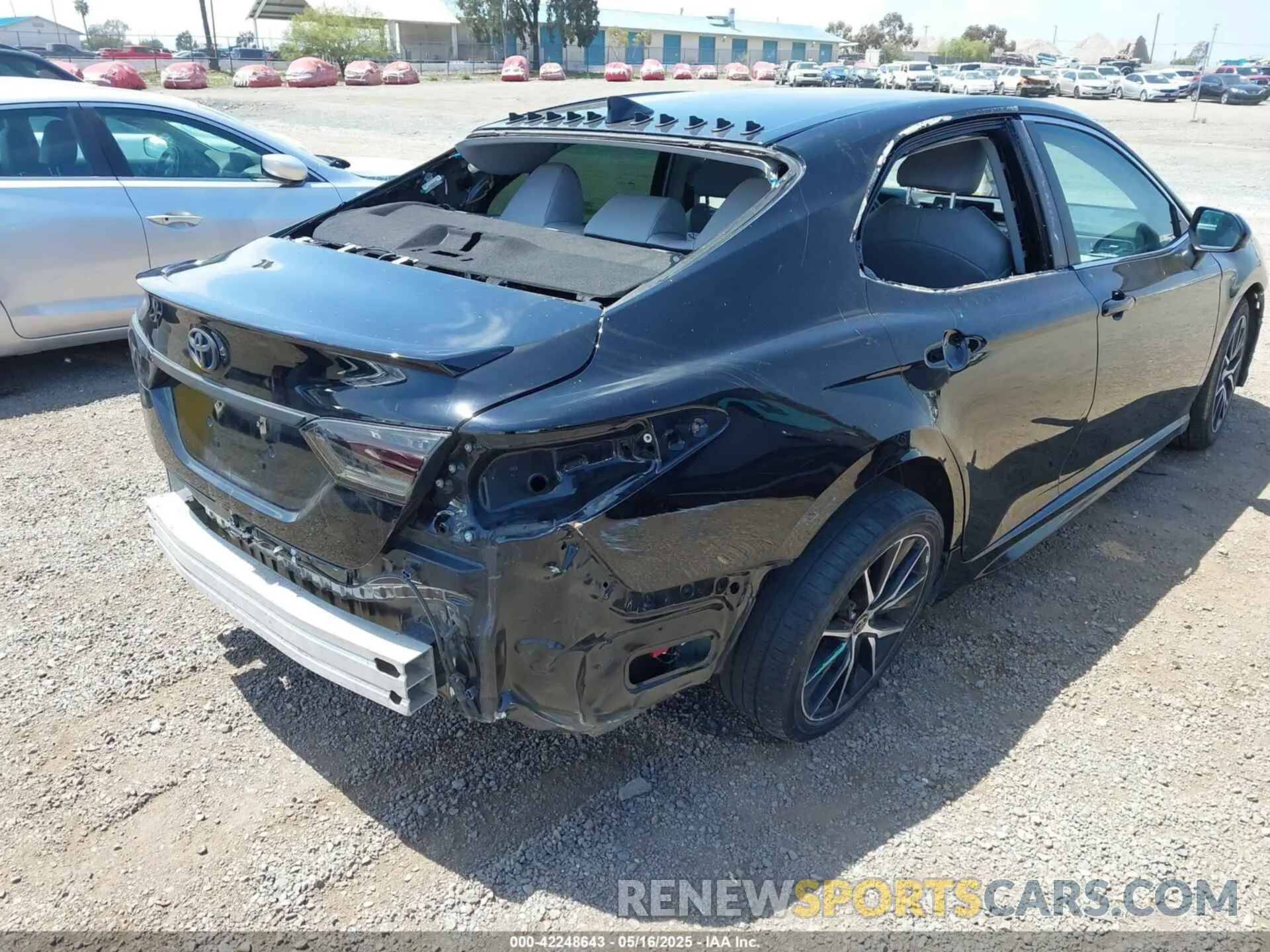 6 fotografías del automóvil dañado 4T1G31AK5MU029158 TOYOTA CAMRY 2021