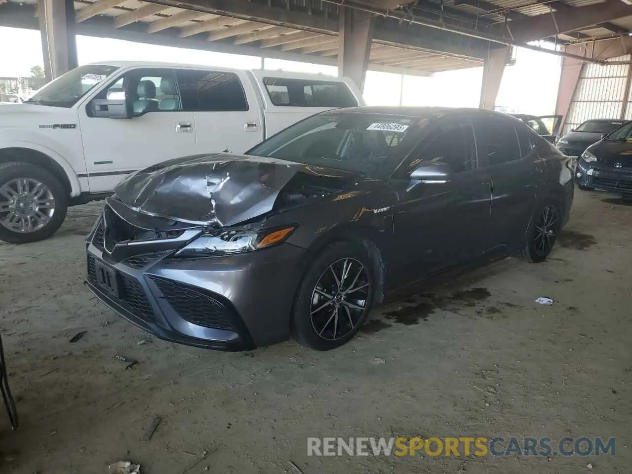 1 fotografías del automóvil dañado 4T1G31AK5MU566466 TOYOTA CAMRY 2021