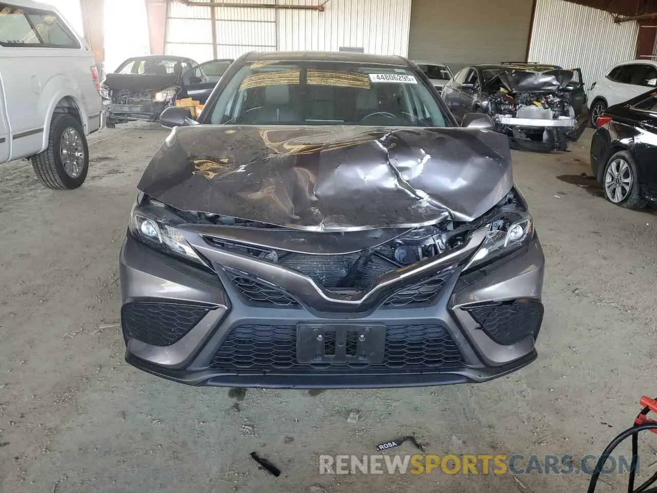 5 fotografías del automóvil dañado 4T1G31AK5MU566466 TOYOTA CAMRY 2021