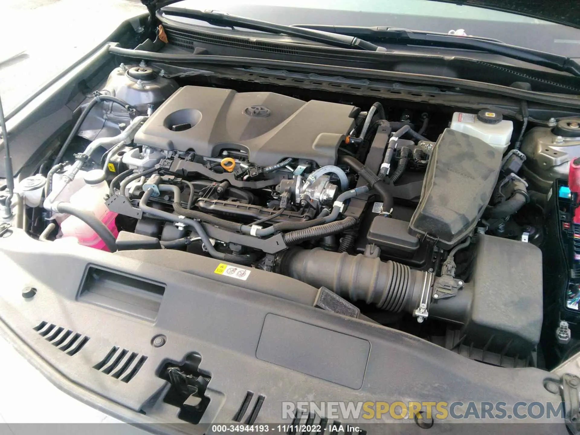 10 fotografías del automóvil dañado 4T1G31AK8MU559012 TOYOTA CAMRY 2021