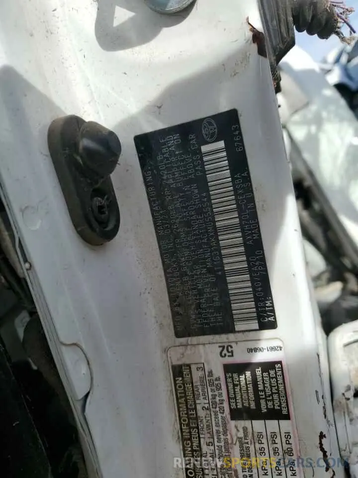 12 fotografías del automóvil dañado 4T1G31AKXMU555544 TOYOTA CAMRY 2021