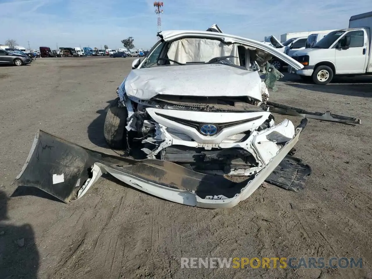 5 fotografías del automóvil dañado 4T1G31AKXMU555544 TOYOTA CAMRY 2021