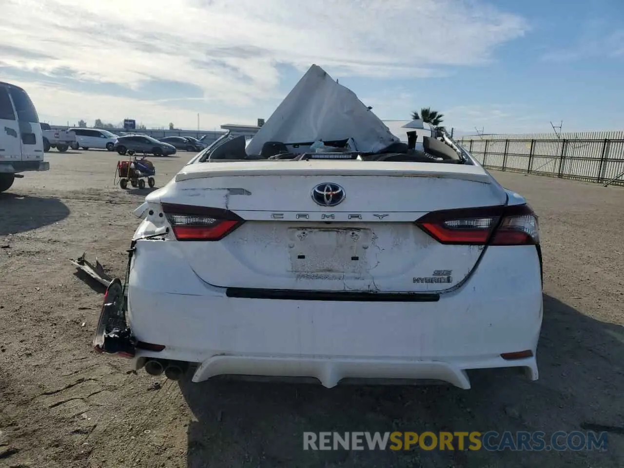 6 fotografías del automóvil dañado 4T1G31AKXMU555544 TOYOTA CAMRY 2021