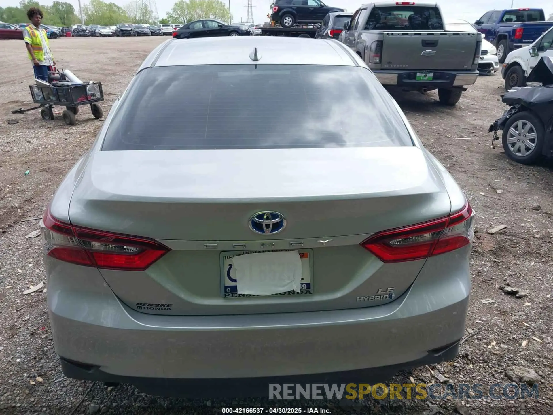 16 fotografías del automóvil dañado 4T1H31AK2MU027484 TOYOTA CAMRY 2021