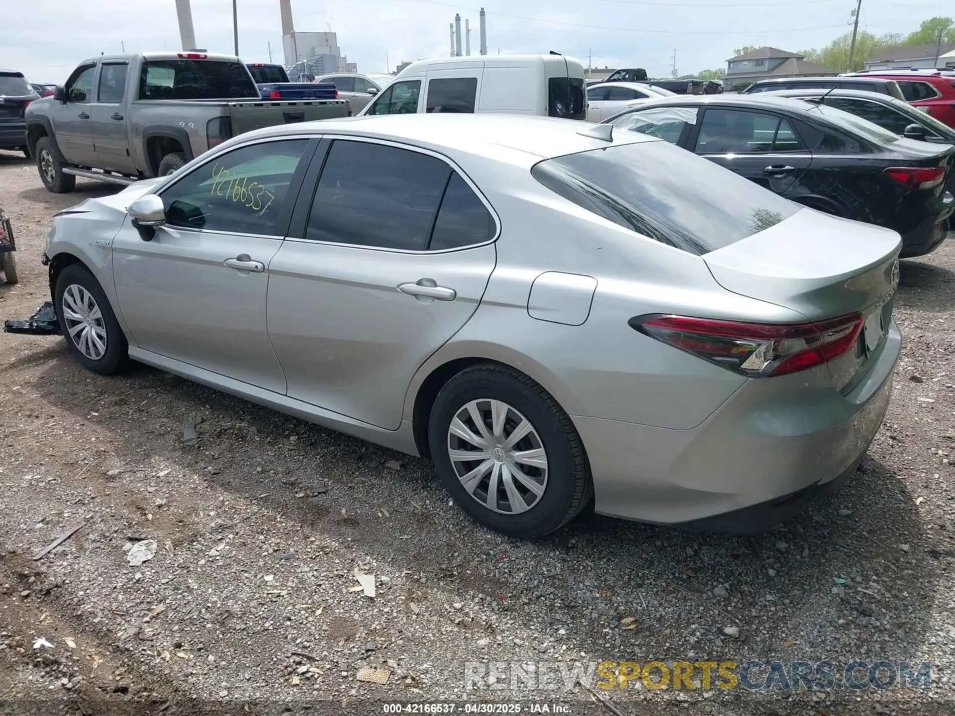 3 fotografías del automóvil dañado 4T1H31AK2MU027484 TOYOTA CAMRY 2021